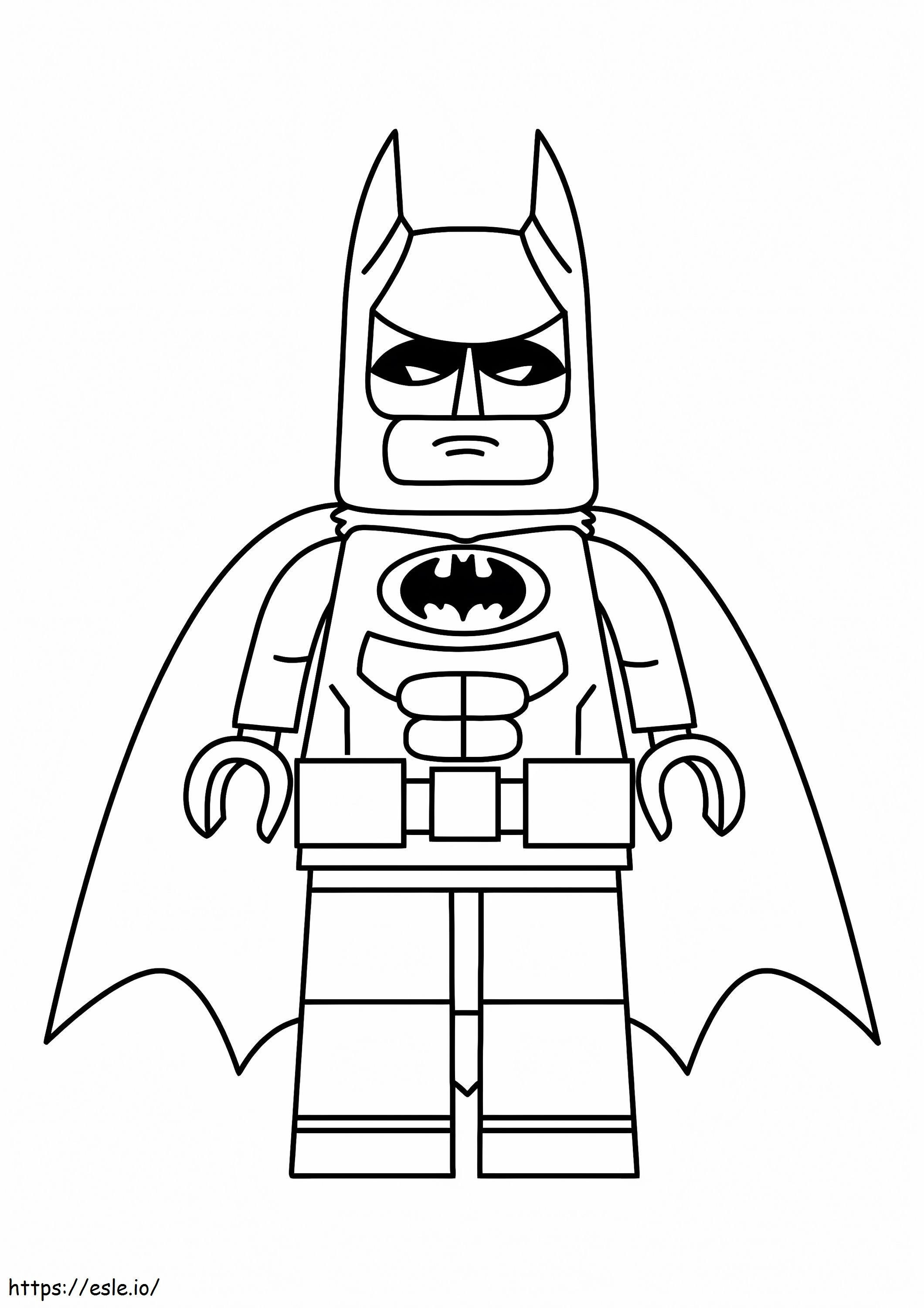 Lego batman coloring page