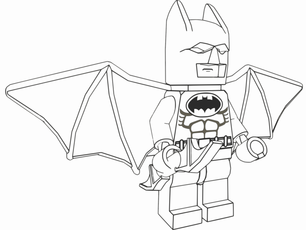 Lego batman coloring pages