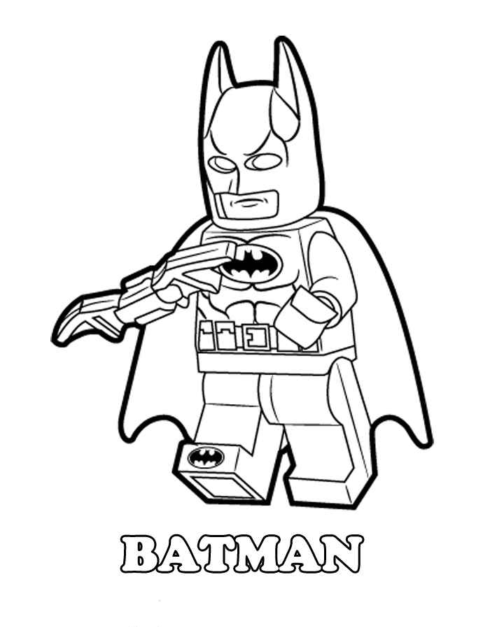 Lego batman coloring pages