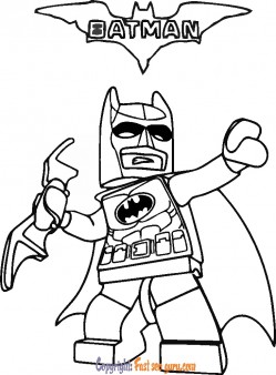 Lego batman movie coloring pages