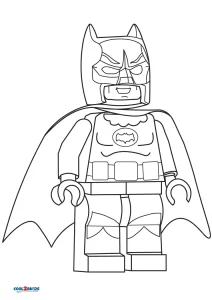 Free printable lego batman coloring pages for kids