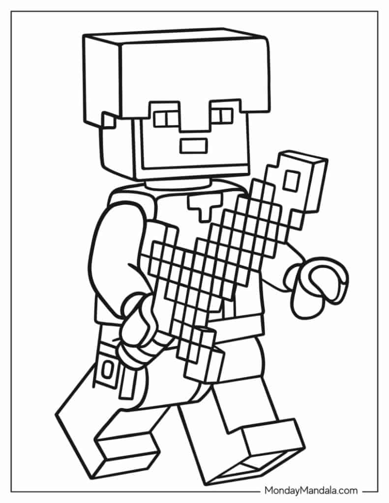 Lego coloring pages free pdf printables