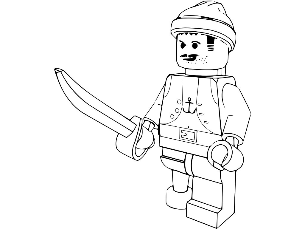 Lego coloring pages