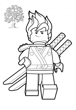 Free printable lego coloring pages for adults and kids