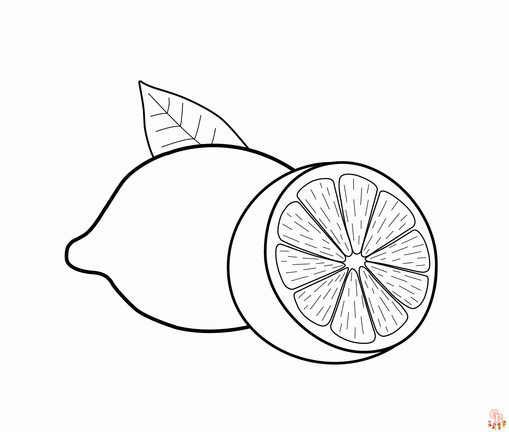 Lemon coloring pages refreshing and fun art activities for kids