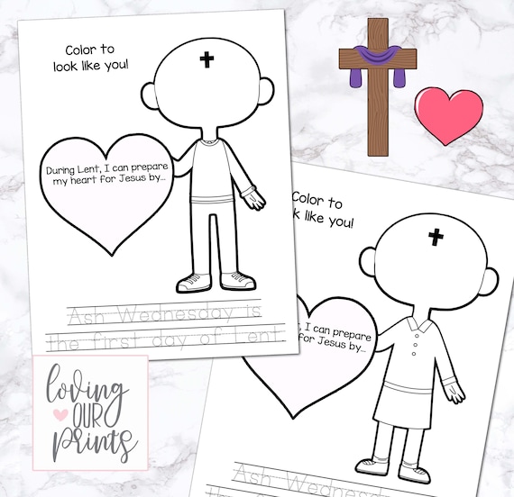 Ash wednesday lent for kids ash wednesday for kids ash wednesday printable lenten activities lent printable catholic lent for kids