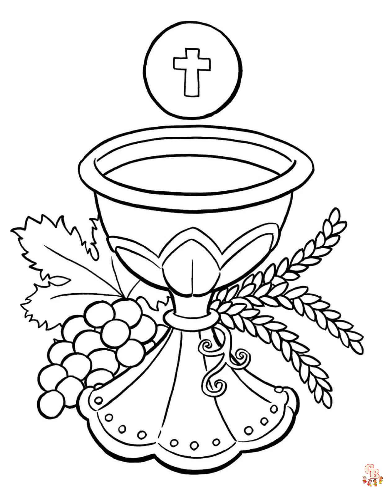 Free lent coloring pages for kids