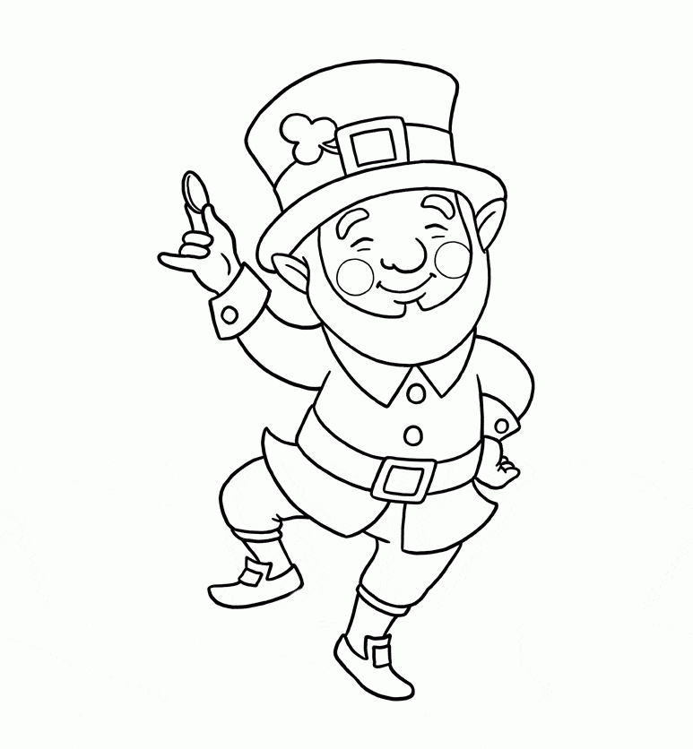 Free st patricks day coloring pages