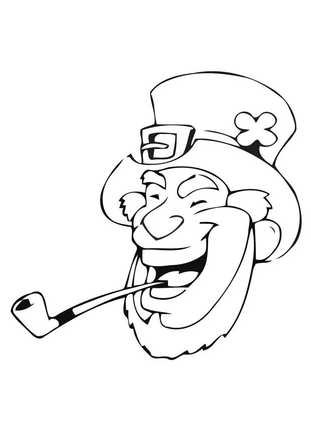 Coloring page saint patricks day