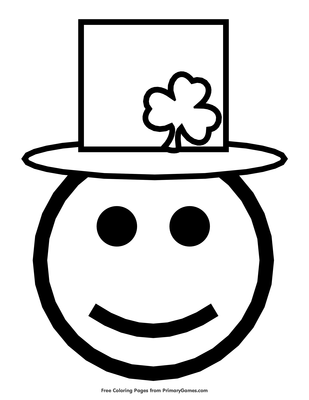 Dot leprechaun coloring page â free printable pdf from