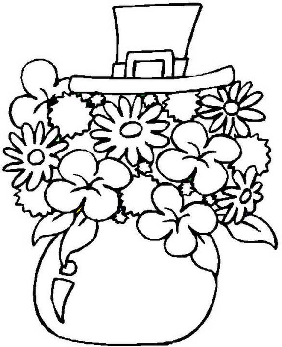 Free printable coloring pages for st patricks day