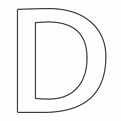 Printable letter d coloring pages free printable letters coloring pages lettering