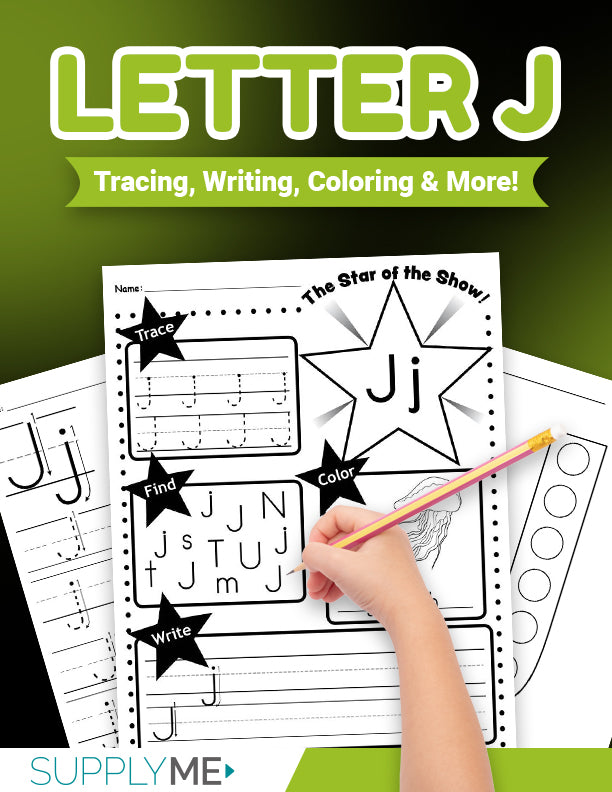 Letter j worksheets bundle