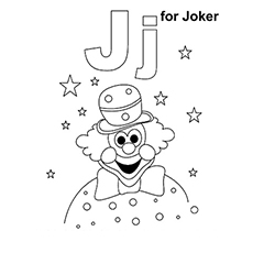 Top free printable letter j coloring pages online