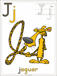 Alphabet letter j printable activities