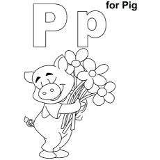 Top free printable letter p coloring pages online