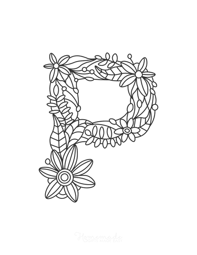 Free flower coloring pages for kids adults