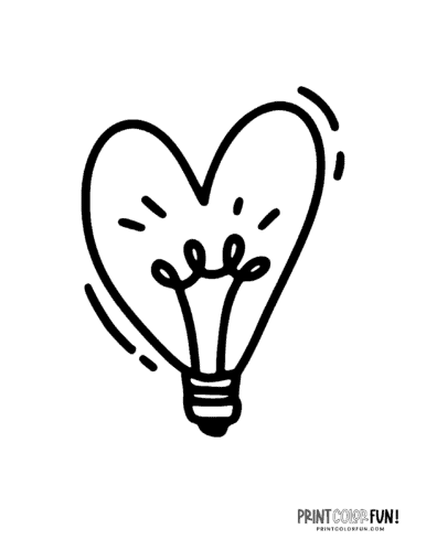 Printable heart coloring pages a huge collection of hearts for coloring crafting learning at