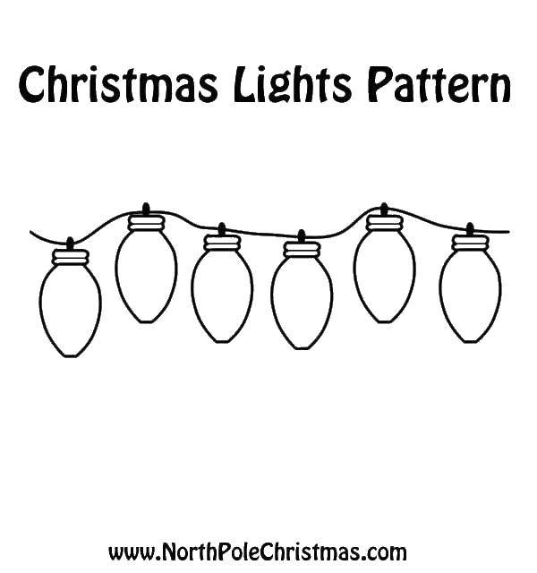 Online coloring pages christ coloring page christmas garland lamp