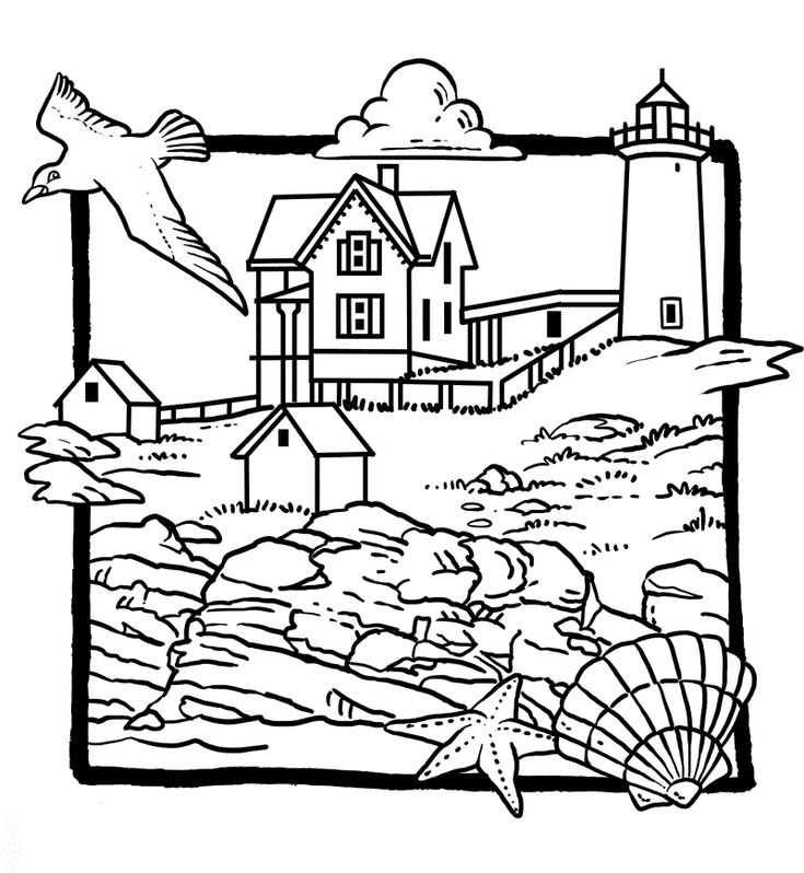 Lighthouse coloring pictures of the decade access here cool coloring pages coloring pages inspirational beach coloring pages