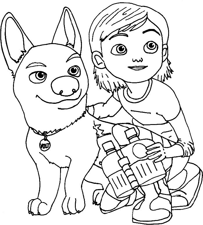 Bolt coloring pages printable for free download