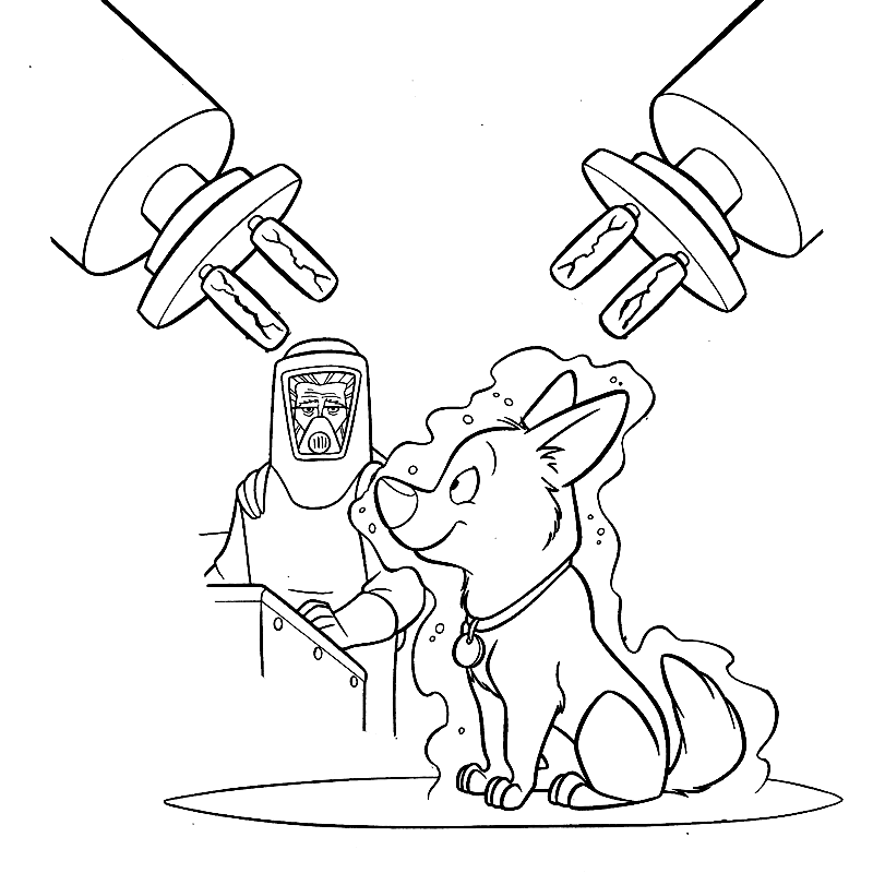 Bolt coloring pages