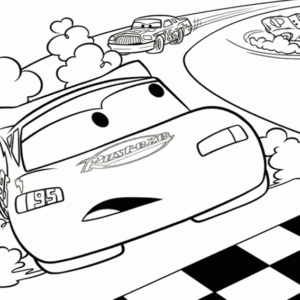 Lightning mcqueen coloring pages printable for free download