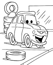 Lightning mcqueen coloring picture