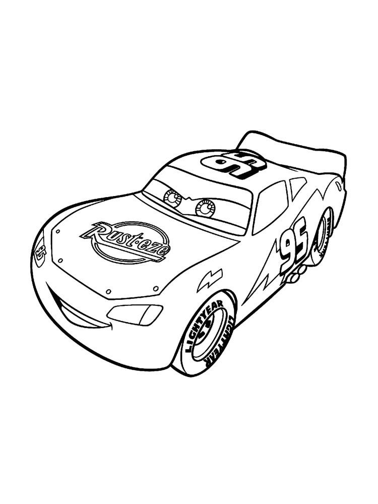 The best lightning mcqueen coloring pages