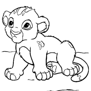 Lion coloring pages printable for free download