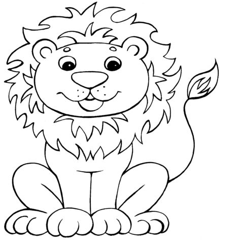 Funny lion coloring page free printable coloring pages ãcretsiz boyama kitaplarä boyama kitabä disney boyama sayfalarä