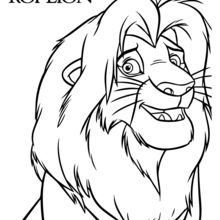 The lion king coloring pages