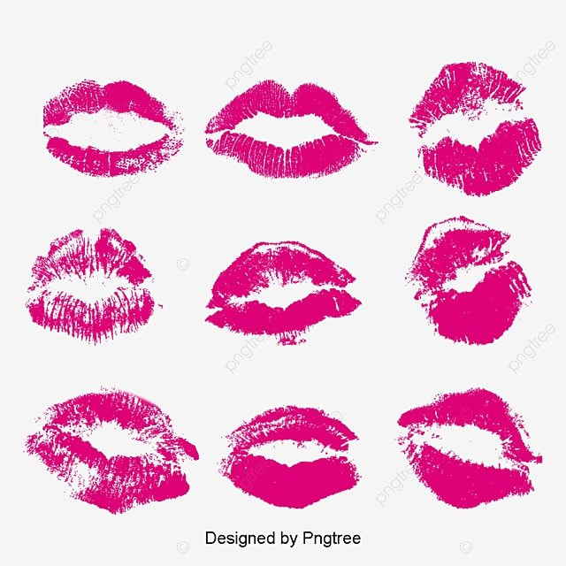 Lips and lipstick png picture pink lipstick lip print simple design pattern lips clipart color pink png image for free download