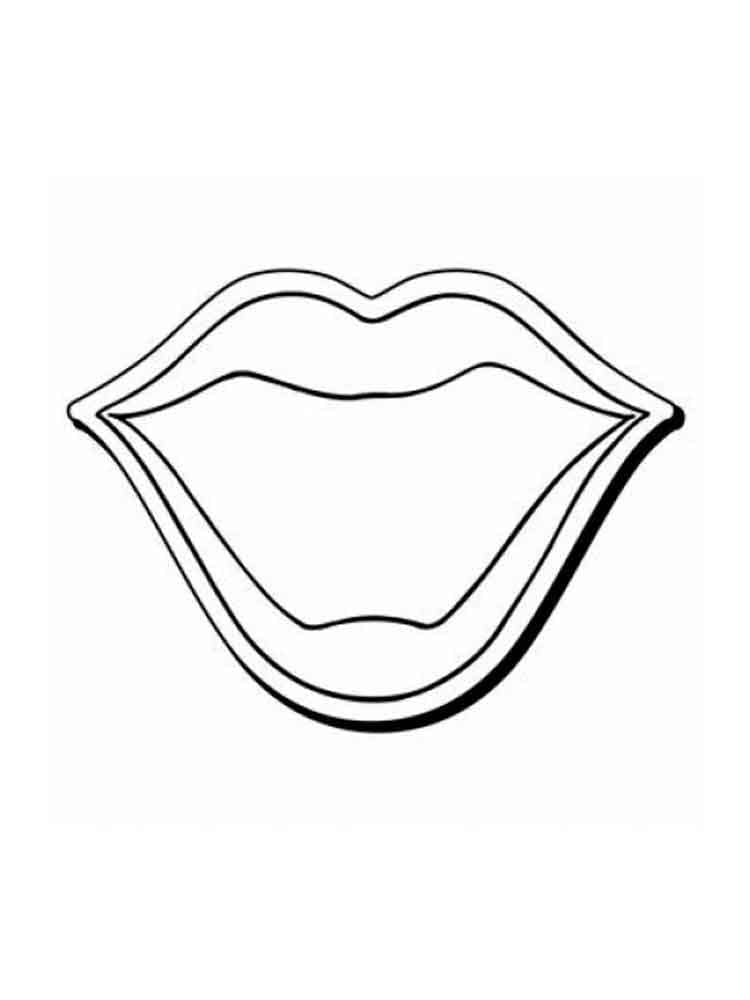 Lips coloring pages coloring pages free printable