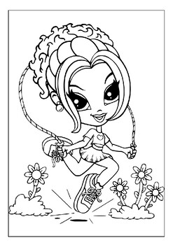 Unlock endless creativity printable lisa frank coloring pages for girls p