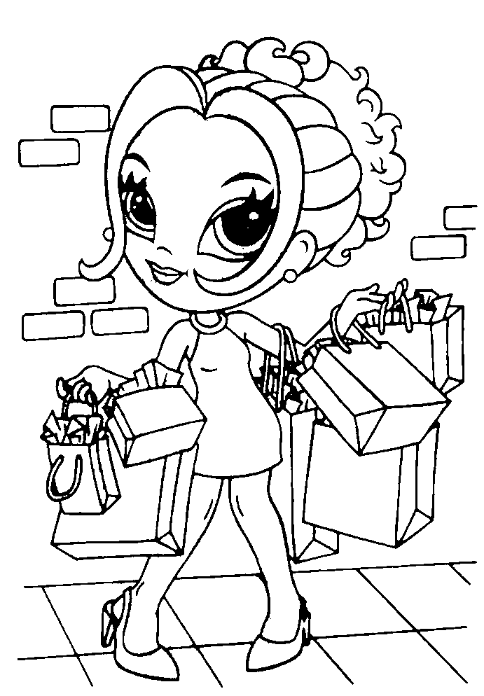 Lisa frank coloring pages