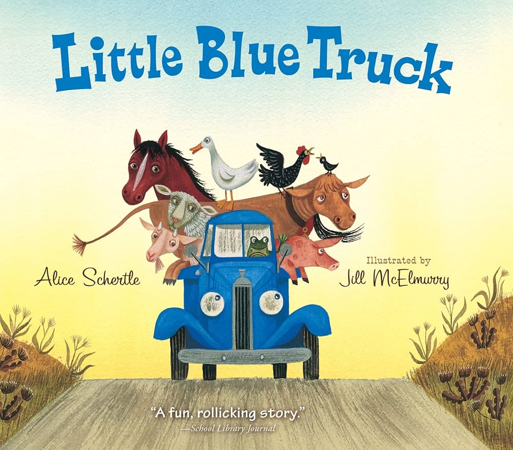 Little blue truck board book schertle alice mcelmurry jill books