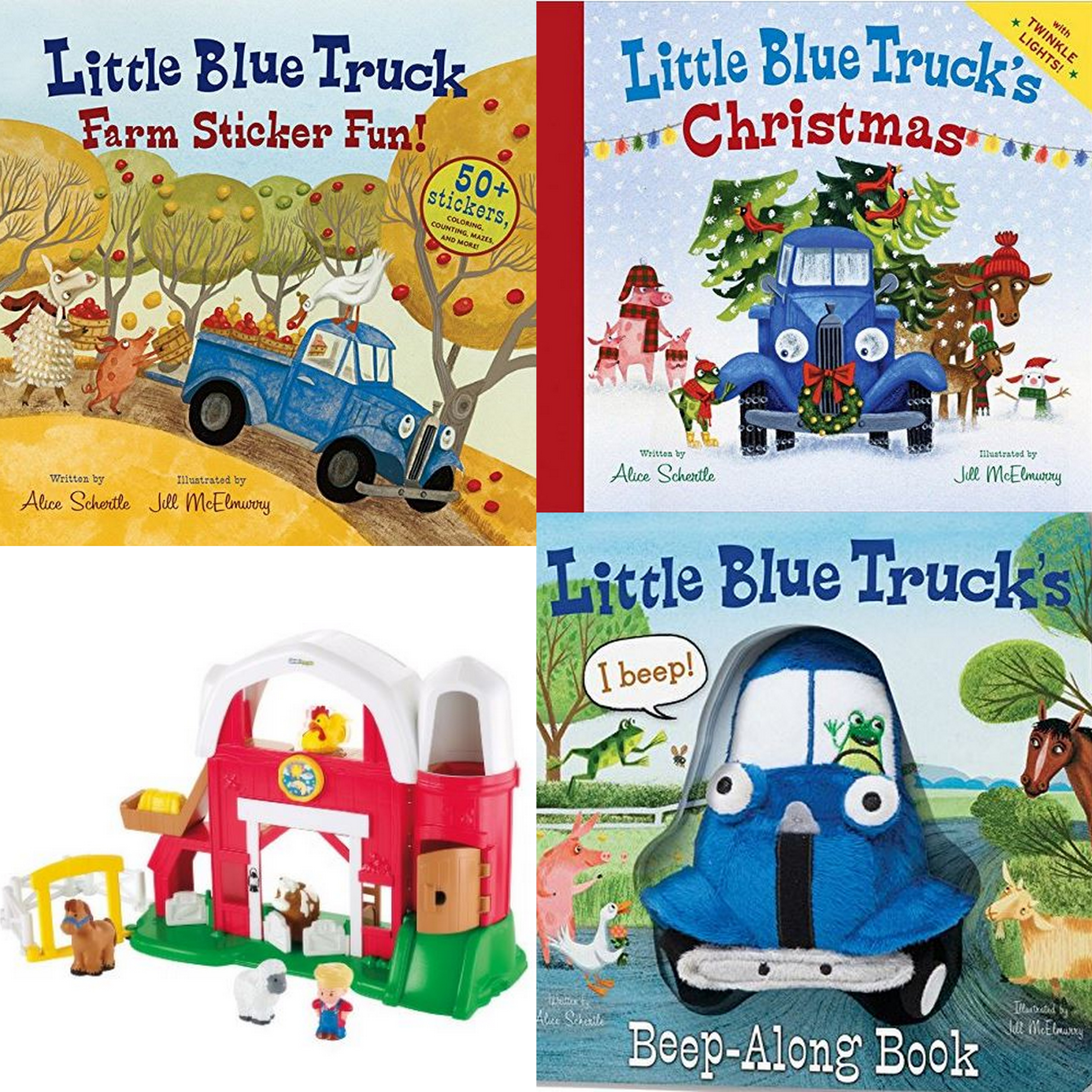 Little blue truck play date