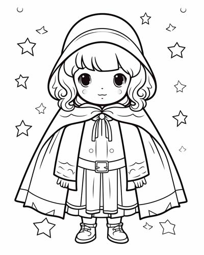 Little red ridinghood pages for kids