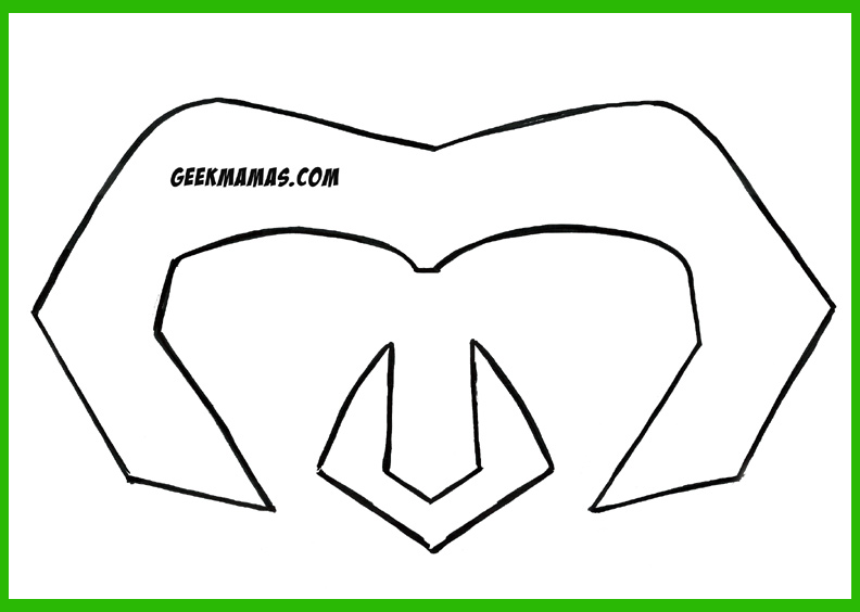 Free loki helmet template and tutorial â geek mamas