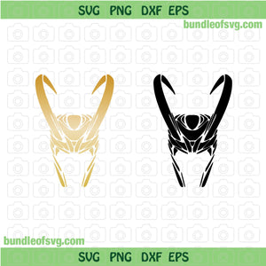 Loki helmet svg mask svg tva svg god of mischief svg png dxf