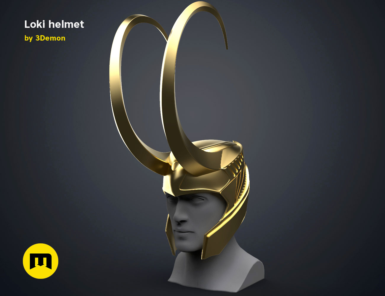 Loki helmet â demon