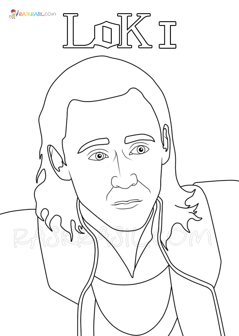 Loki coloring pages new pictures free printable marvel character