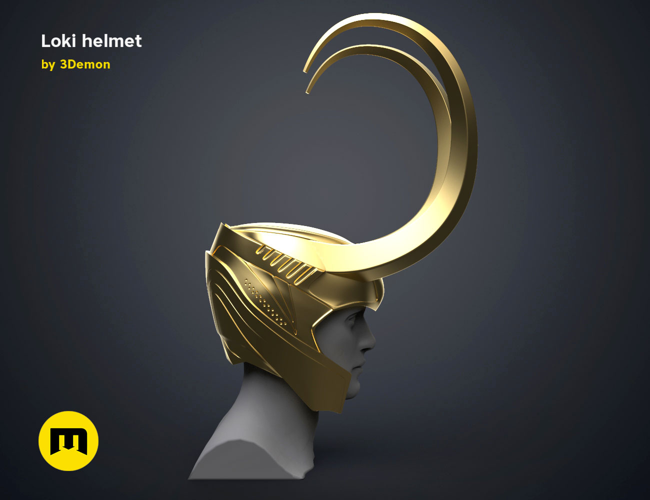 Loki helmet â demon