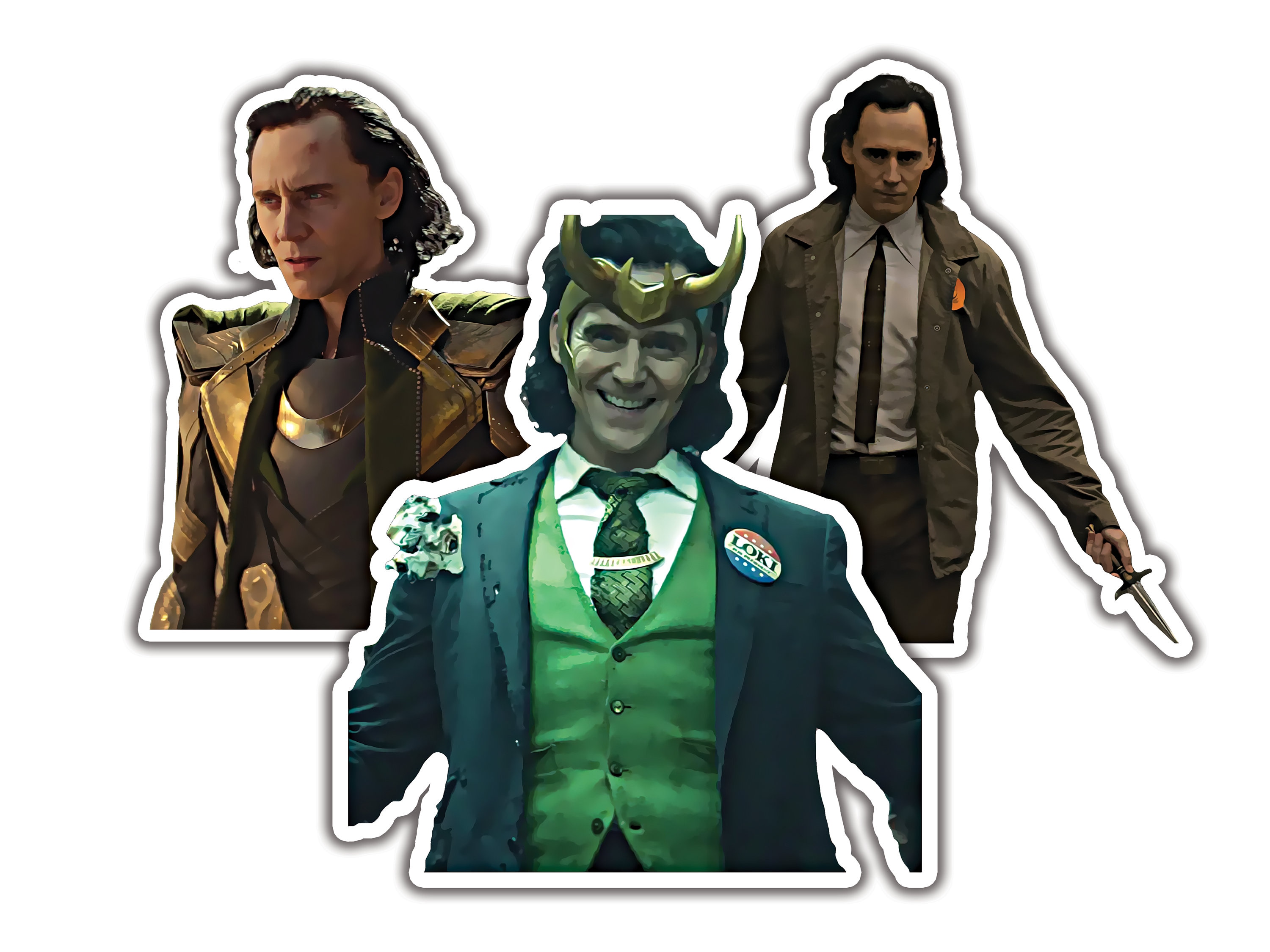 Loki sticker pack marvel president loki tva loki series sticker sold by venita rueful sku