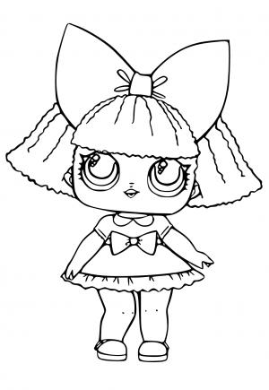 Free printable lol dolls coloring pages for adults and kids