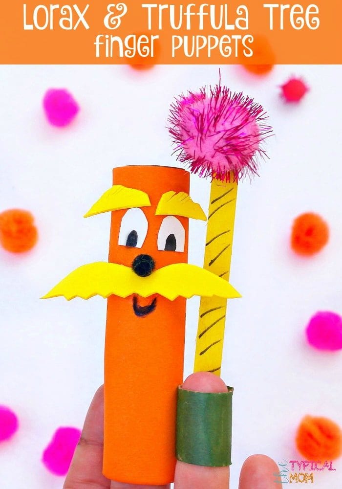 Lorax craft for preschoolers