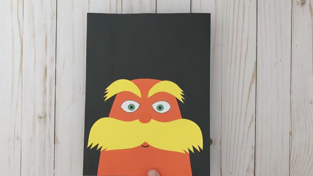 The lorax craft for kids