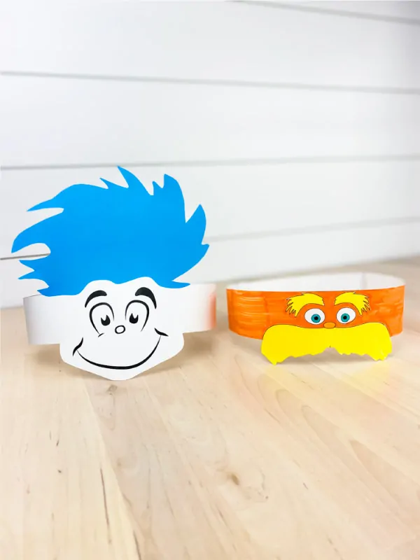 Free printable dr seuss hats for kids