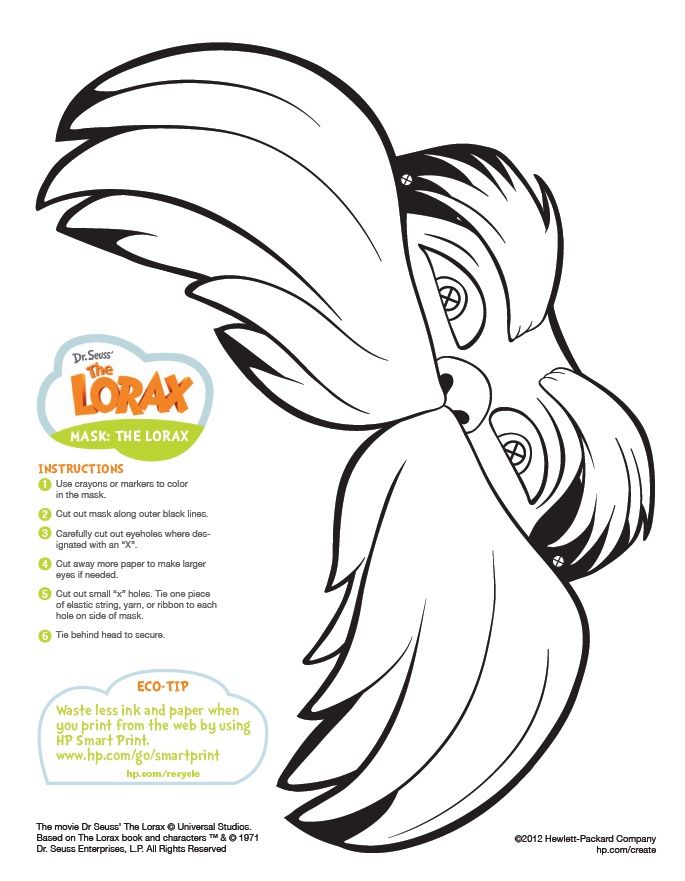 The lorax writing prompt i would help the lorax save the truffula trees by description from i seâ the lorax dr seuss activities dr seuss crafts